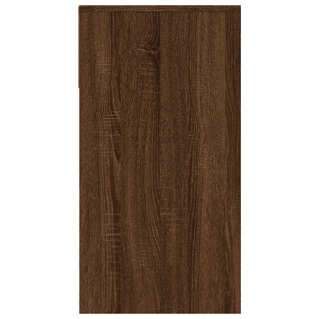 Konsolentisch Braune Eiche 100x39x75 cm Holzwerkstoff