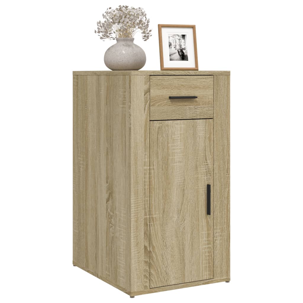 Office cabinet Sonoma oak 40x49x75 cm Engineered wood