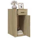 Armoire de bureau Chêne sonoma 40x49x75 cm Bois d'ingénierie