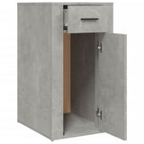 Armoire de bureau Gris béton 40x49x75 cm Bois d'ingénierie