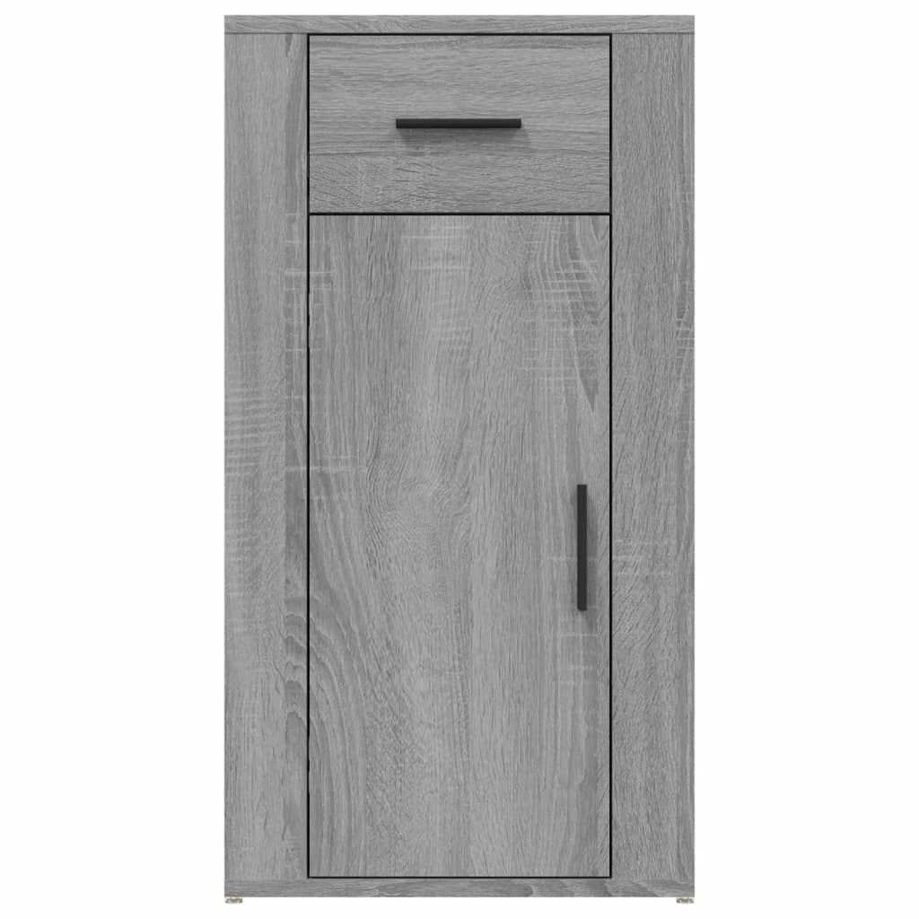 Armoire de bureau Sonoma gris 40x49x75 cm Bois d'ingénierie