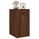 Armoire de bureau Chêne marron 40x49x75 cm Bois d'ingénierie