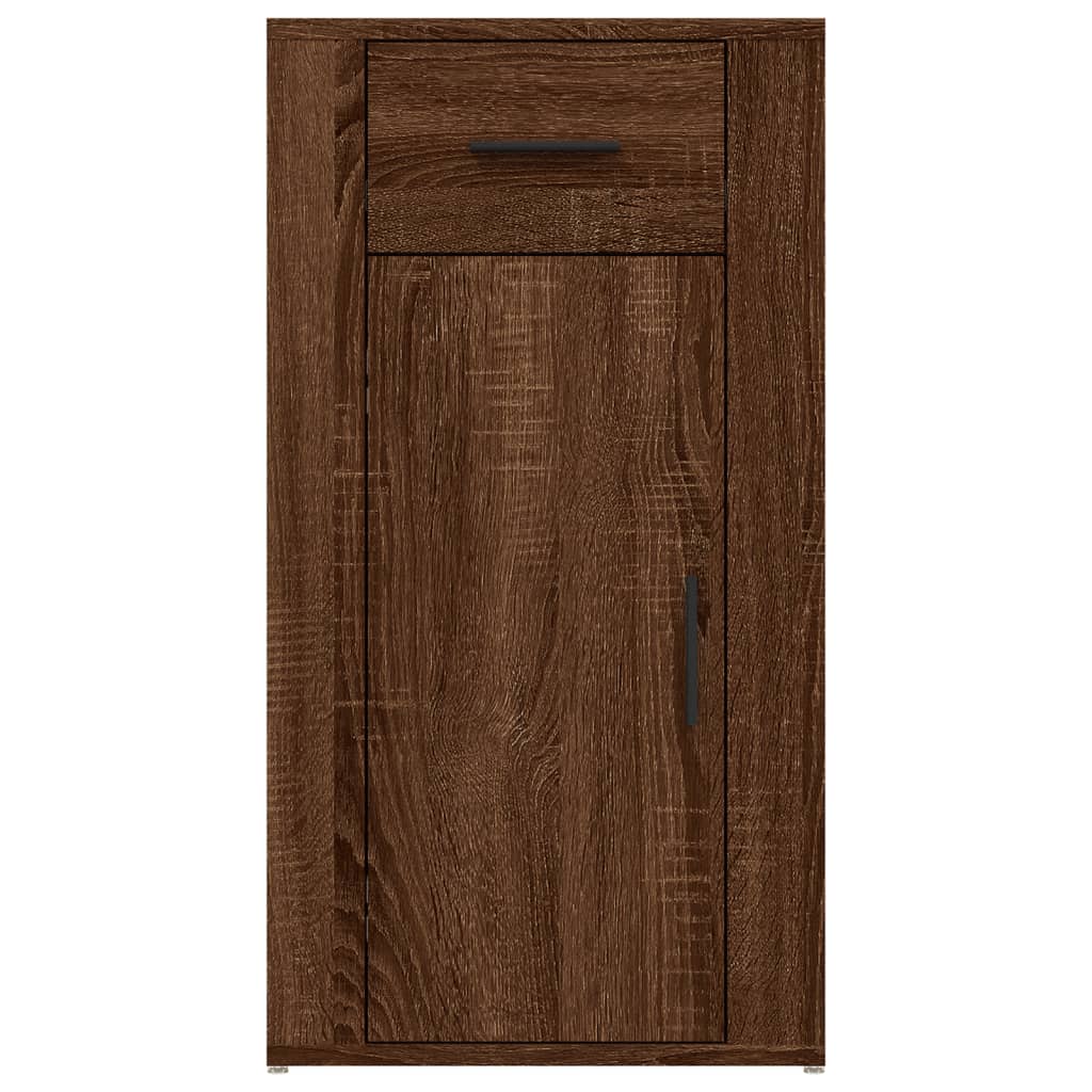 Armoire de bureau Chêne marron 40x49x75 cm Bois d'ingénierie