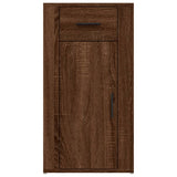 Armoire de bureau Chêne marron 40x49x75 cm Bois d'ingénierie