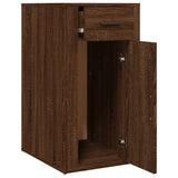 Armoire de bureau Chêne marron 40x49x75 cm Bois d'ingénierie