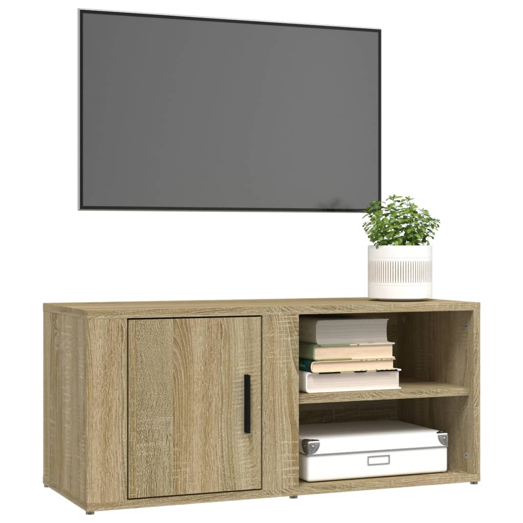 Meubles TV Chêne sonoma 80x31,5x36 cm Bois d'ingénierie