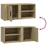 Meubles TV Chêne sonoma 80x31,5x36 cm Bois d'ingénierie