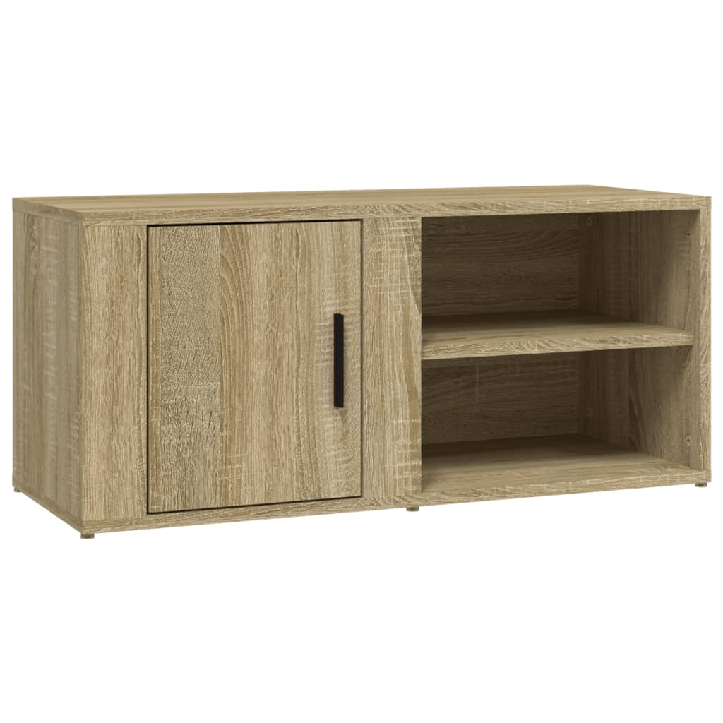 Meubles TV 2 pcs Chêne sonoma 80x31,5x36 cm Bois d'ingénierie