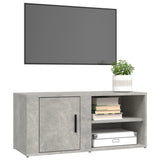 TV cabinet 2 pcs Concrete gray 80x31.5x36 cm Engineered wood