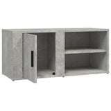 TV cabinet 2 pcs Concrete gray 80x31.5x36 cm Engineered wood