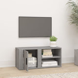 Meuble TV Sonoma gris 80x31,5x36 cm Bois d'ingénierie