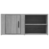 Meuble TV Sonoma gris 80x31,5x36 cm Bois d'ingénierie