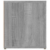 Meuble TV Sonoma gris 80x31,5x36 cm Bois d'ingénierie