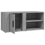 Meuble TV Sonoma gris 80x31,5x36 cm Bois d'ingénierie