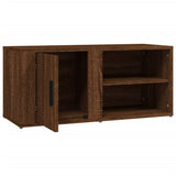 Meubles TV 2 pcs Chêne marron 80x31,5x36 cm Bois d'ingénierie