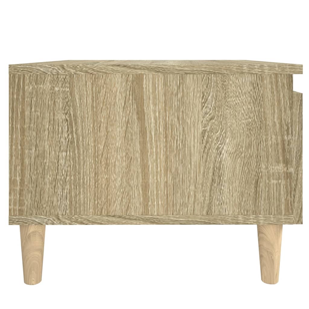 Table d'appoint Chêne sonoma 50x46x35 cm Bois d'ingénierie