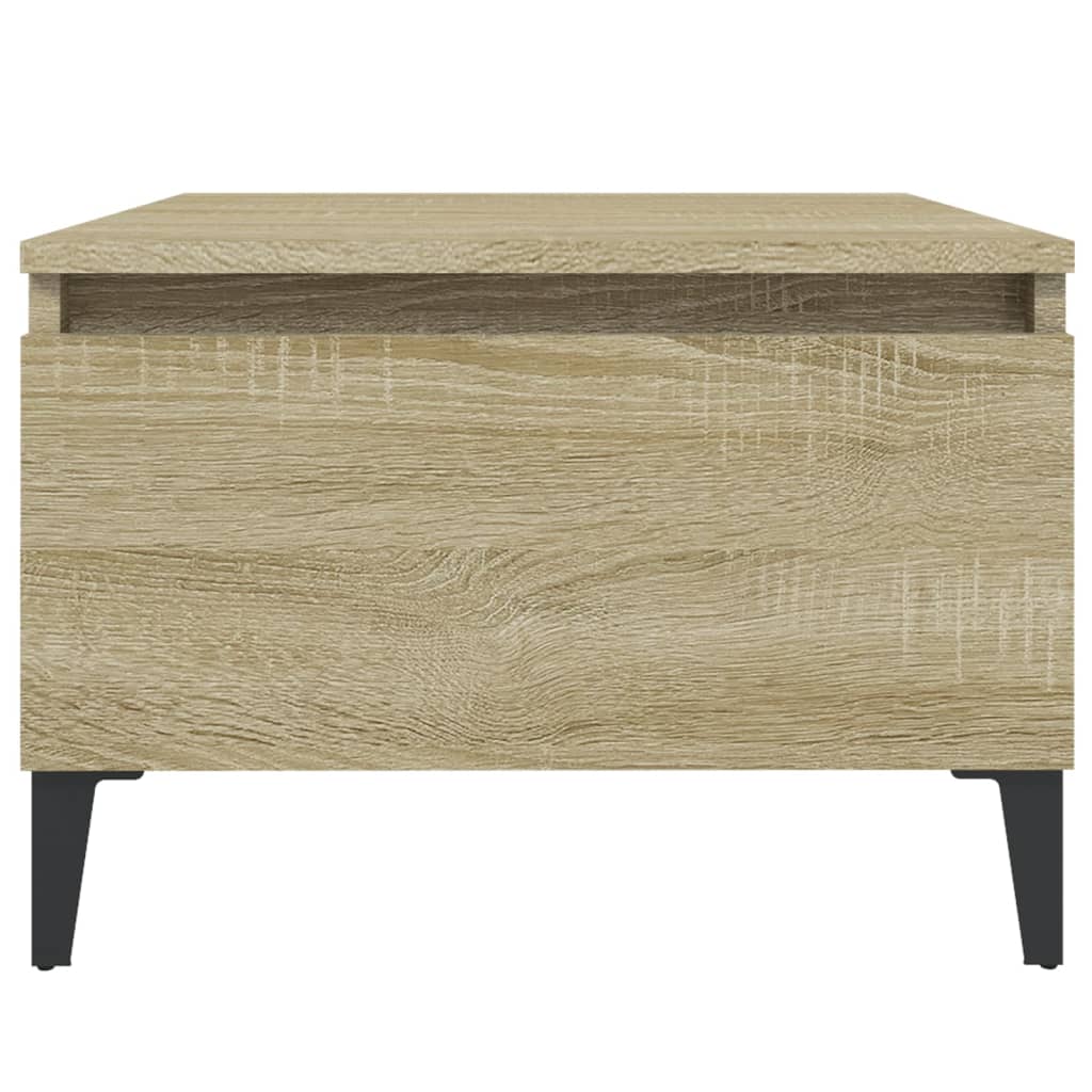 Side tables 2 pcs Sonoma oak 50x46x35 cm Engineered wood