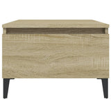 Side tables 2 pcs Sonoma oak 50x46x35 cm Engineered wood