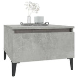 Concrete Grey Side Table 50x46x35 cm Engineered Wood