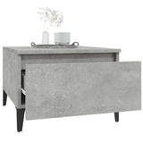 Concrete Grey Side Table 50x46x35 cm Engineered Wood