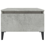 Concrete Grey Side Table 50x46x35 cm Engineered Wood