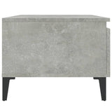 Concrete Grey Side Table 50x46x35 cm Engineered Wood