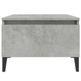 Side tables 2 pcs Concrete grey 50x46x35 cm Engineered wood