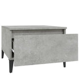 Side tables 2 pcs Concrete grey 50x46x35 cm Engineered wood