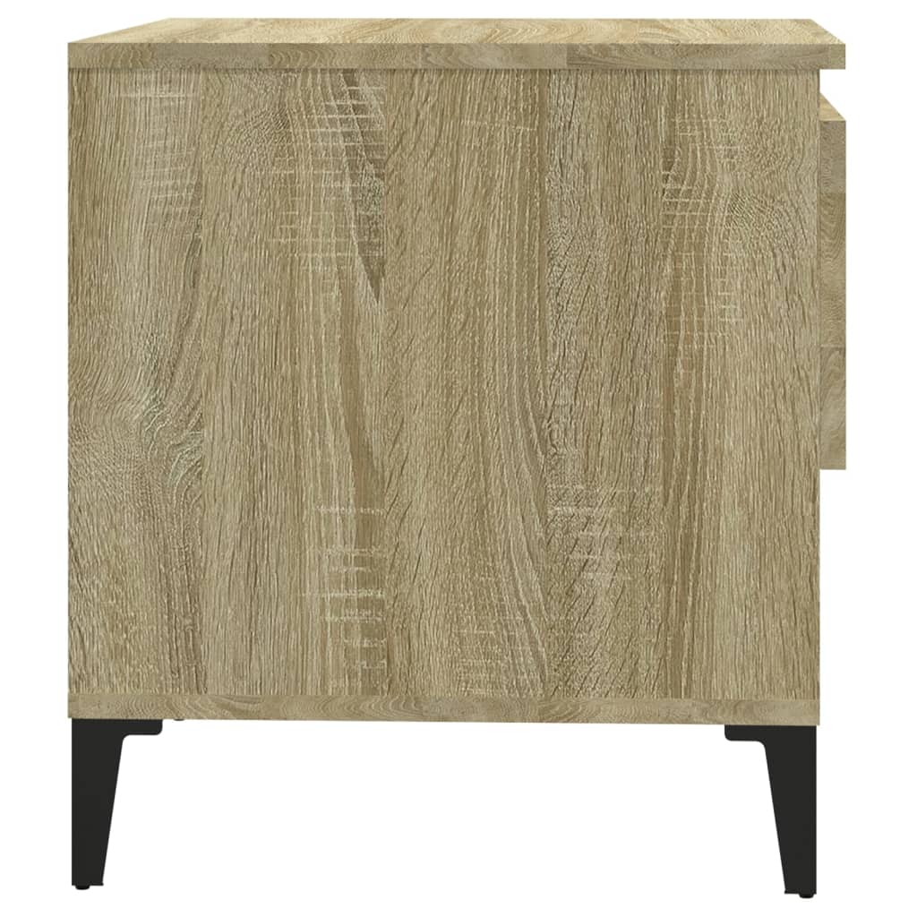 Table d'appoint Chêne sonoma 50x46x50 cm Bois d'ingénierie