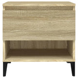 Side tables 2 pcs Sonoma oak 50x46x50 cm Engineered wood