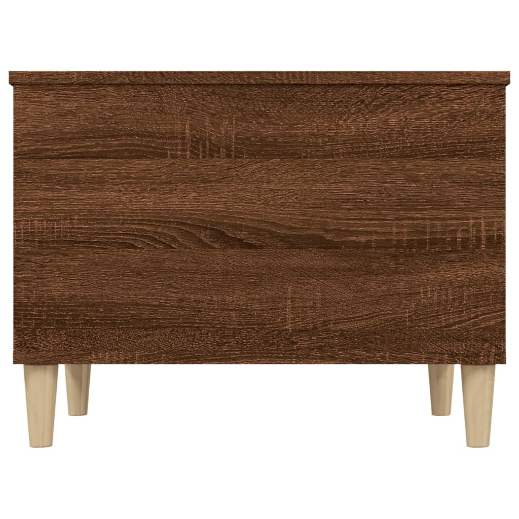 Table basse Chêne marron 60x44,5x45 cm Bois d'ingénierie