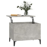 Concrete Grey Coffee Table 60x44.5x45 cm Engineered Wood