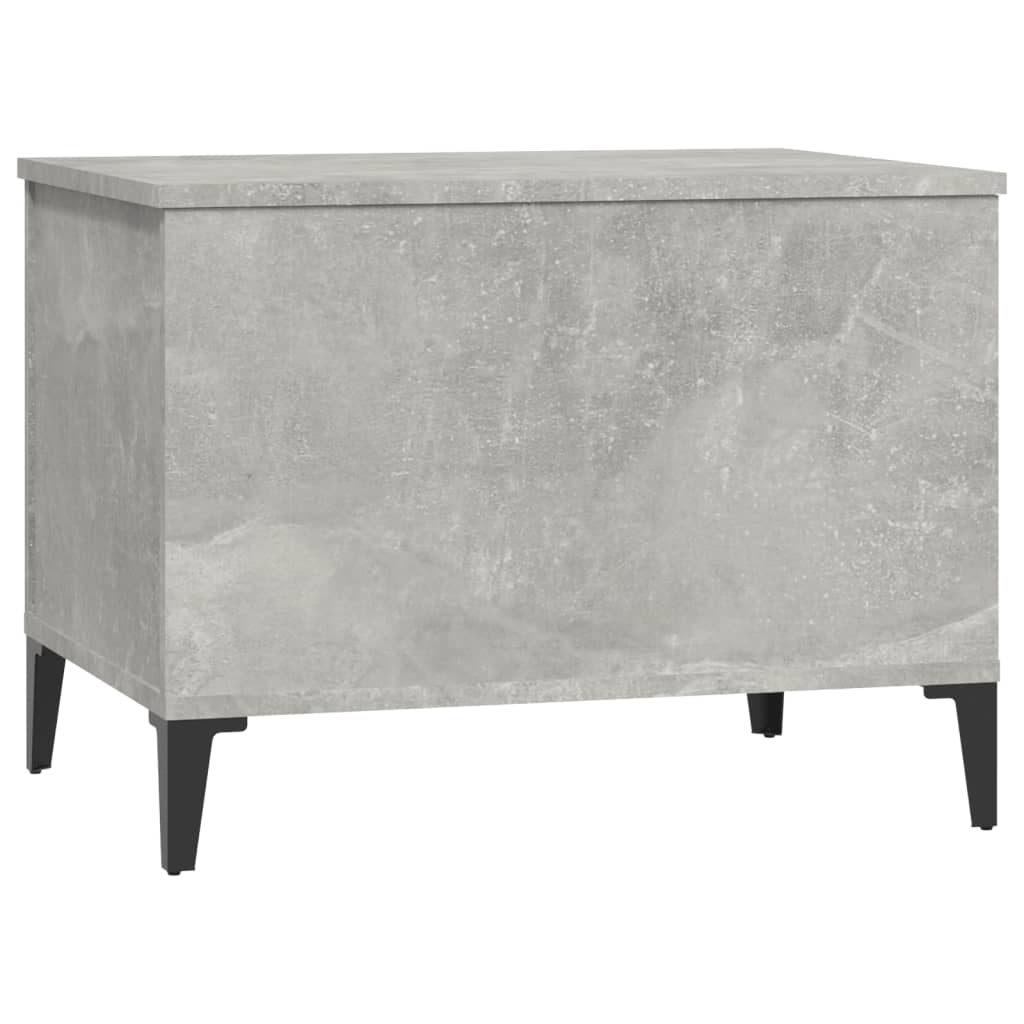 Concrete Grey Coffee Table 60x44.5x45 cm Engineered Wood