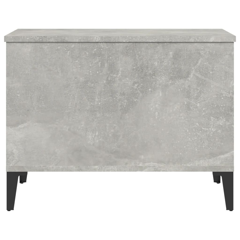 Concrete Grey Coffee Table 60x44.5x45 cm Engineered Wood