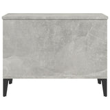 Concrete Grey Coffee Table 60x44.5x45 cm Engineered Wood