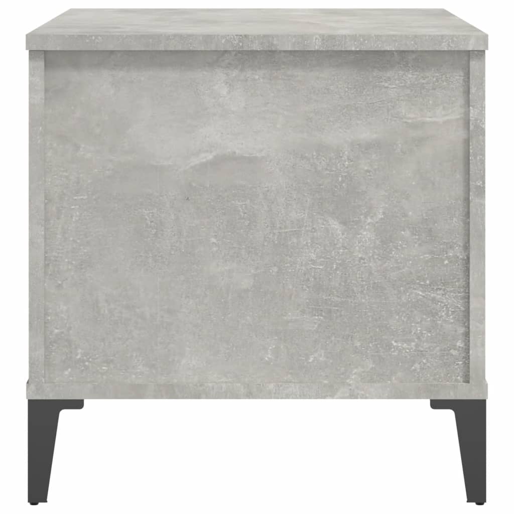 Concrete Grey Coffee Table 60x44.5x45 cm Engineered Wood