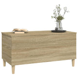 Table basse Chêne sonoma 90x44,5x45 cm Bois d'ingénierie