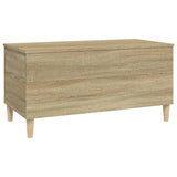 Table basse Chêne sonoma 90x44,5x45 cm Bois d'ingénierie