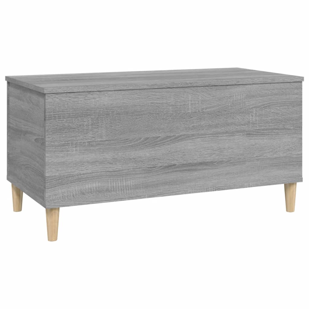 Table basse Sonoma gris 90x44,5x45 cm Bois d'ingénierie