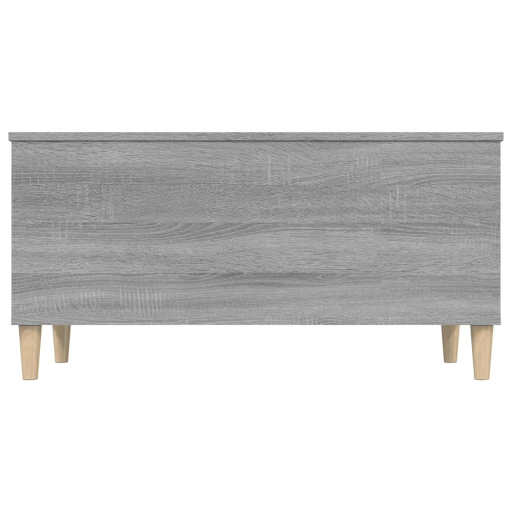 Table basse Sonoma gris 90x44,5x45 cm Bois d'ingénierie