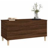 Table basse Chêne marron 90x44,5x45 cm Bois d'ingénierie