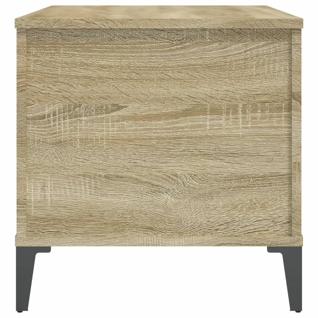 Table basse Chêne sonoma 90x44,5x45 cm Bois d'ingénierie