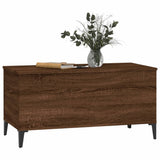 Table basse Chêne marron 90x44,5x45 cm Bois d'ingénierie