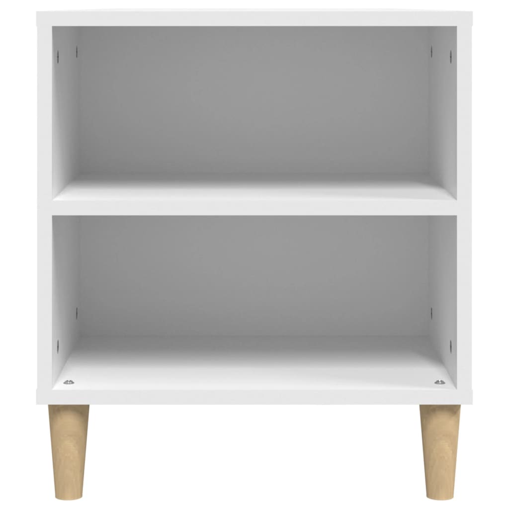 Meuble TV Blanc 102x44,5x50 cm Bois d'ingénierie