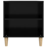 Meuble TV Noir 102x44,5x50 cm Bois d'ingénierie