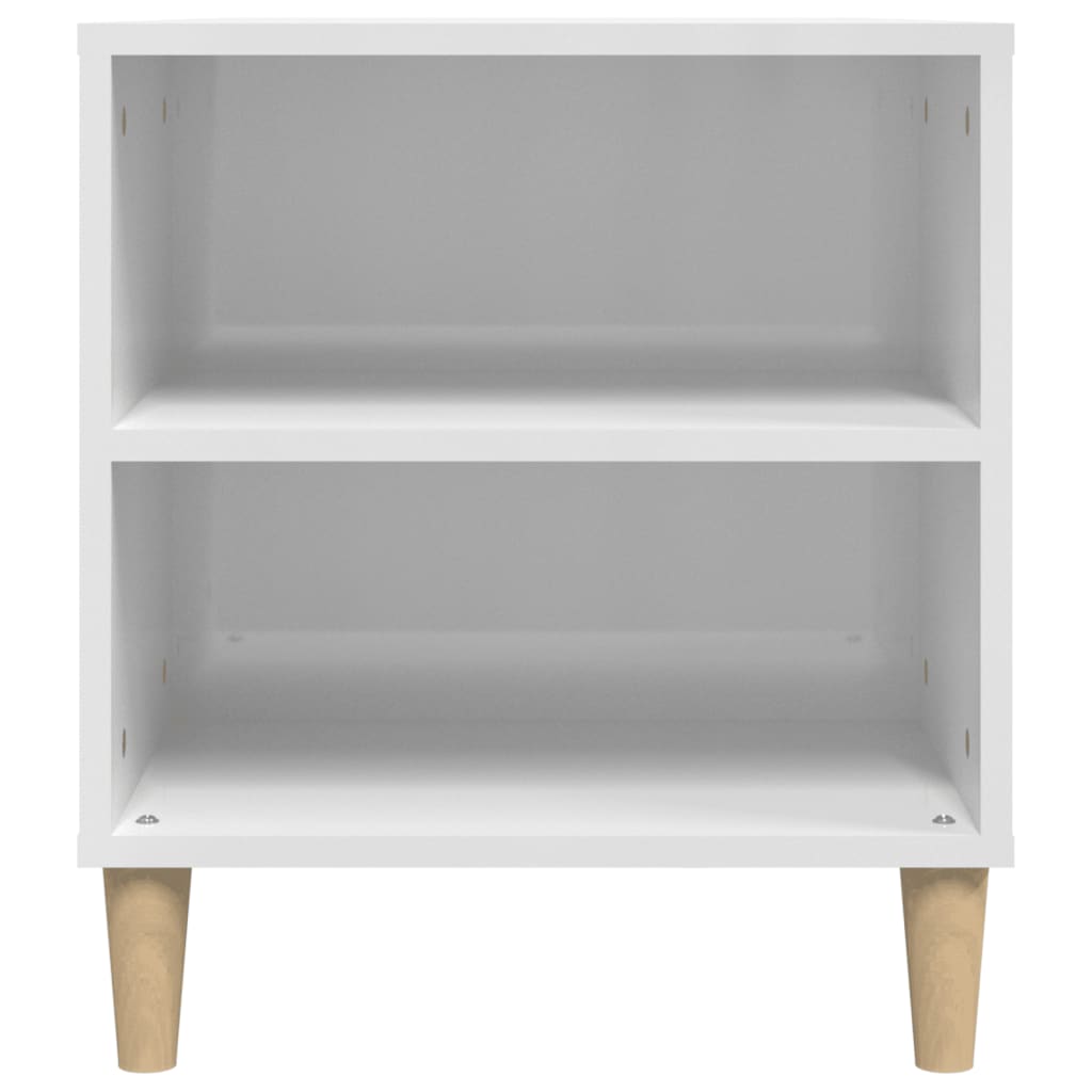 Meuble TV Blanc brillant 102x44,5x50 cm Bois d'ingénierie