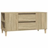 Meuble TV Chêne sonoma 102x44,5x50 cm Bois d'ingénierie