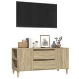 Meuble TV Chêne sonoma 102x44,5x50 cm Bois d'ingénierie