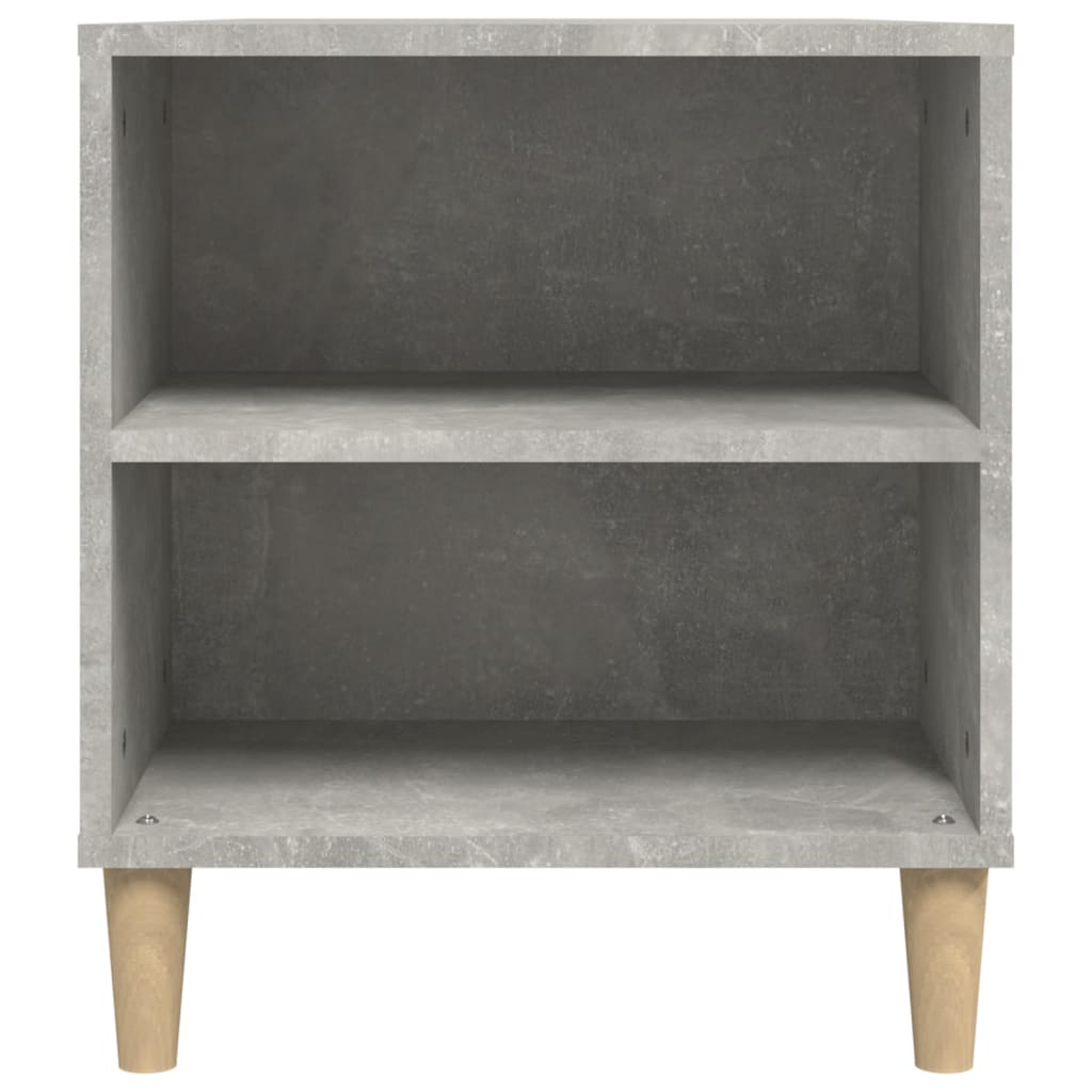 Meuble TV Gris béton 102x44,5x50 cm Bois d'ingénierie