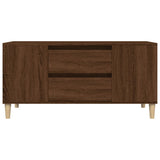 TV cabinet Brown oak 102x44.5x50 cm Engineered wood